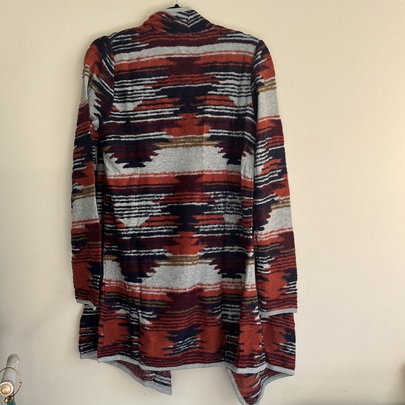 COPY - Lucky Brand southwestern Aztec open front cardigan sweater NWT - Picture 5 of 5